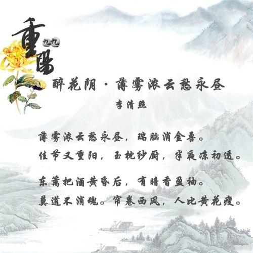 关于重阳节的诗有哪些